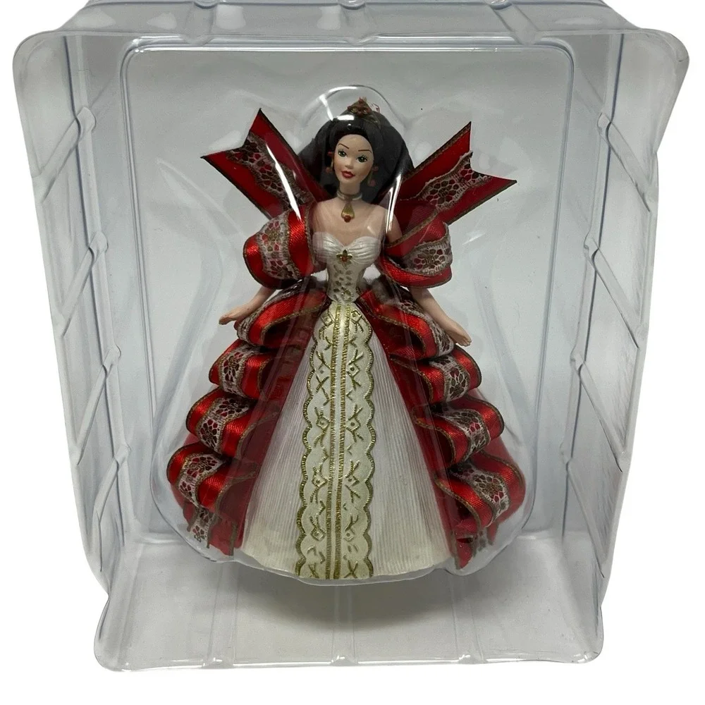 1997‎ Hallmark Keepsake Holiday Barbie Ornament #5 Red Gown QXI6212 NIB